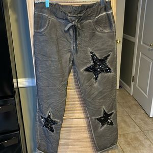 Venti6 grey jogger style pants